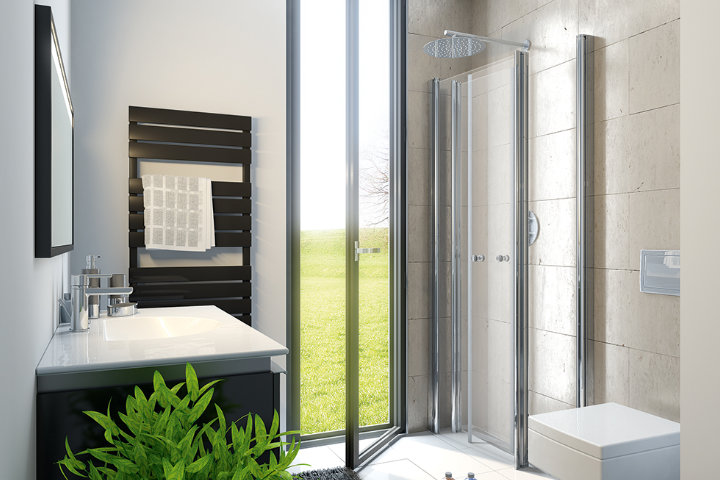 Bewegungsfreiheit auch im kleinsten Badezimmer